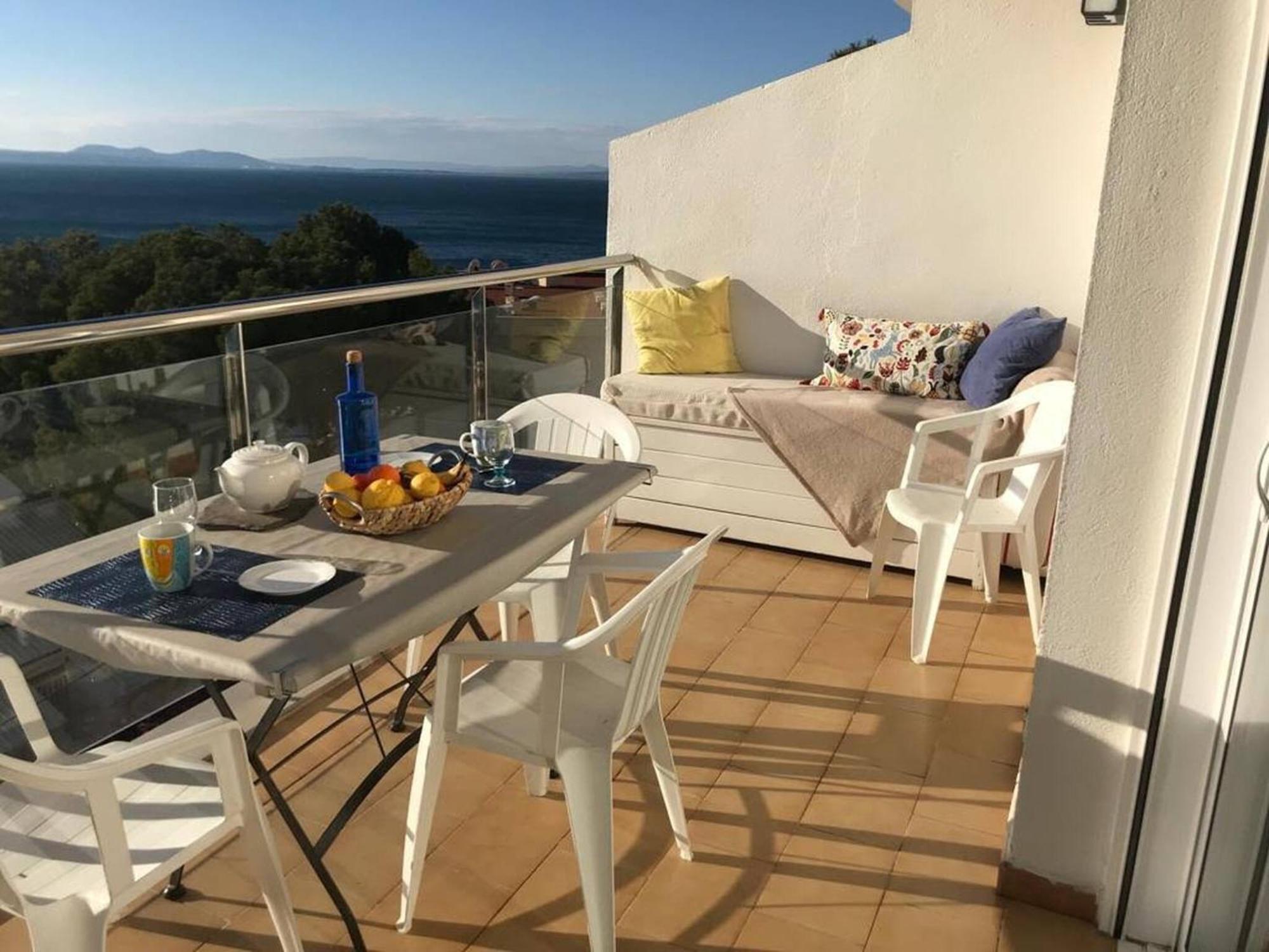 Apartamento Vista Mar Y Parking En Roses Av-27 Exterior foto