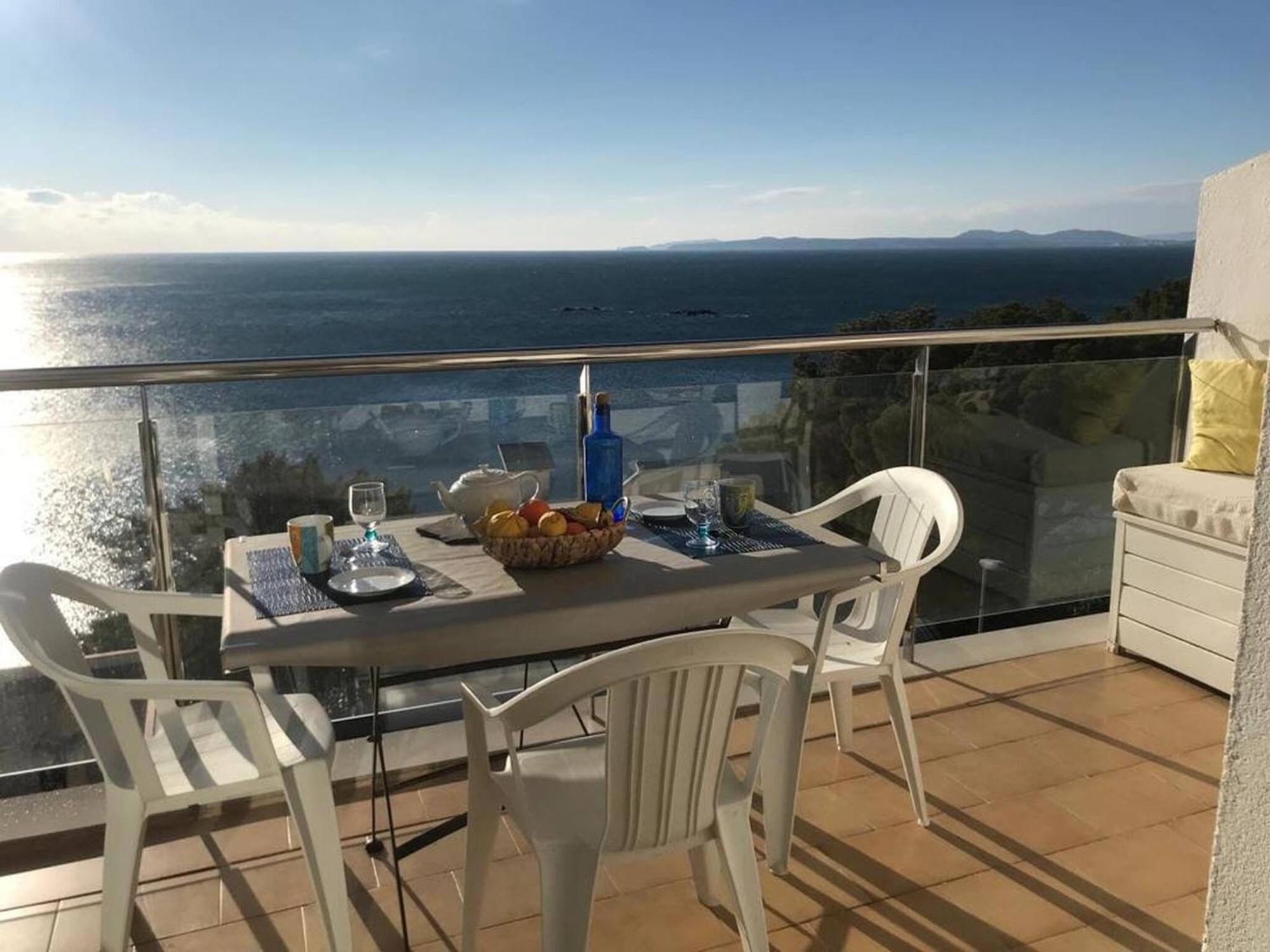 Apartamento Vista Mar Y Parking En Roses Av-27 Exterior foto