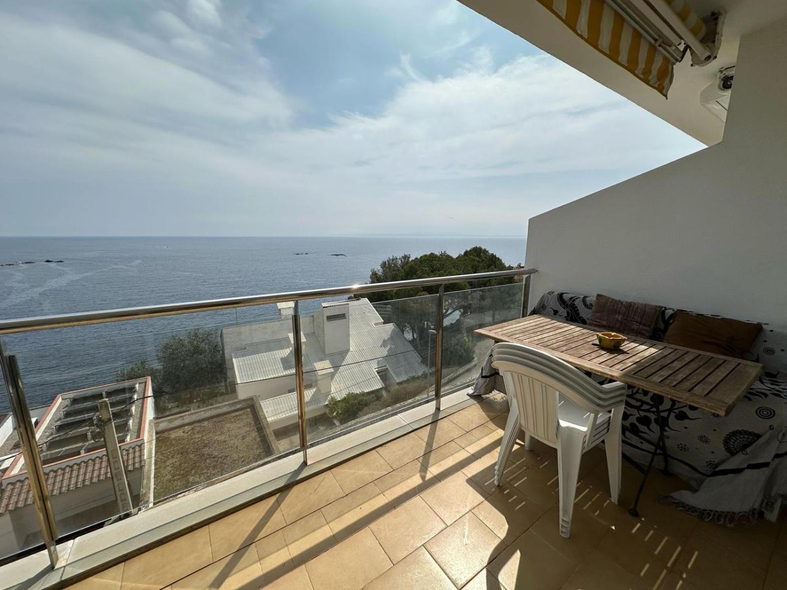 Apartamento Vista Mar Y Parking En Roses Av-27 Exterior foto