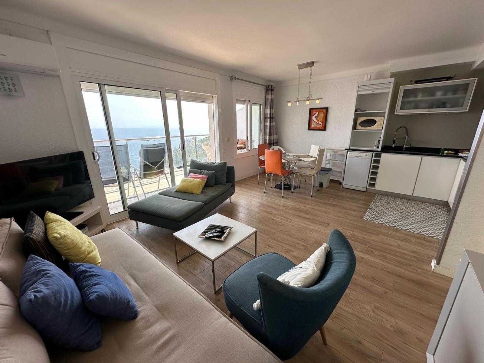 Apartamento Vista Mar Y Parking En Roses Av-27 Exterior foto