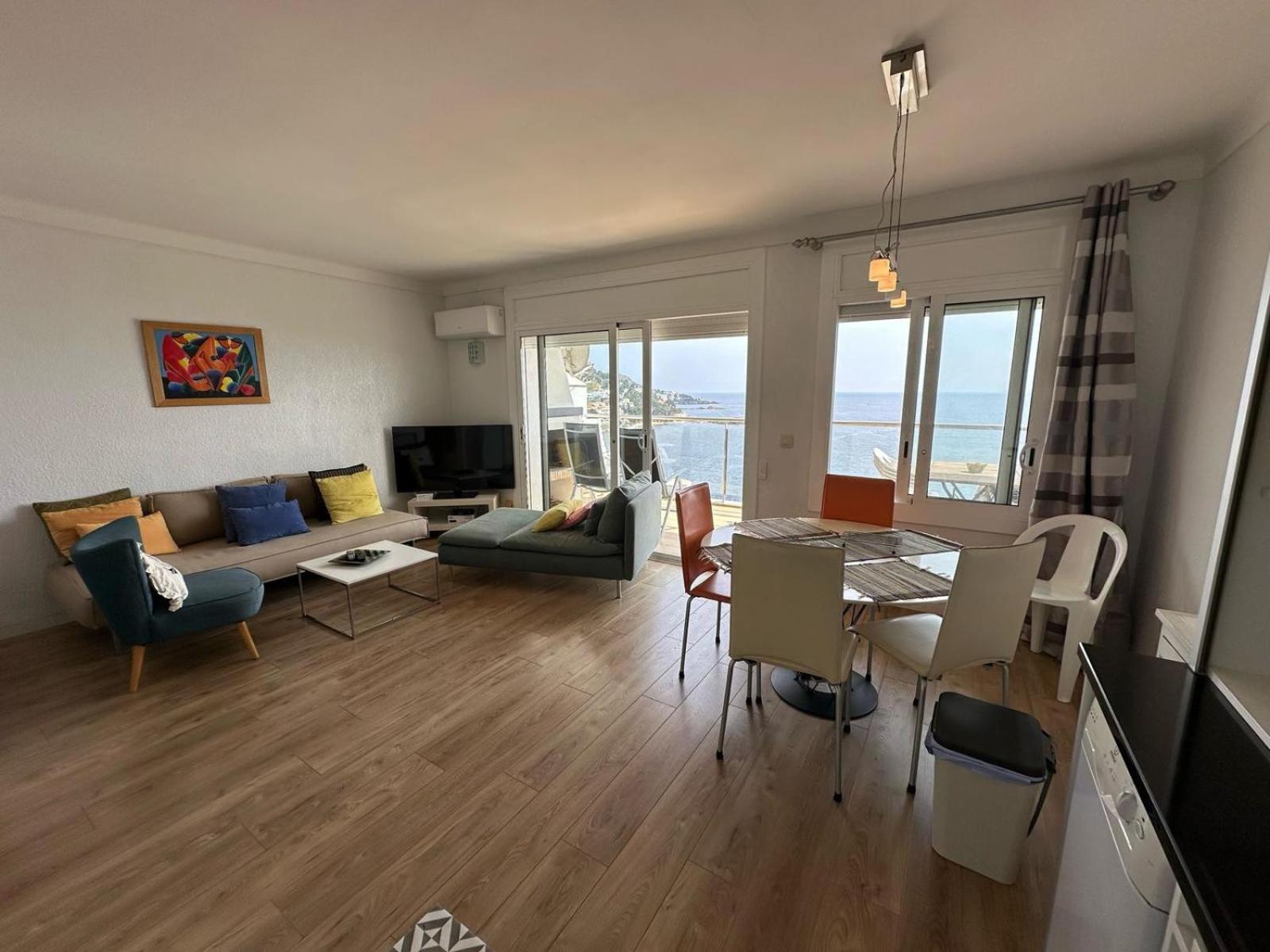Apartamento Vista Mar Y Parking En Roses Av-27 Exterior foto